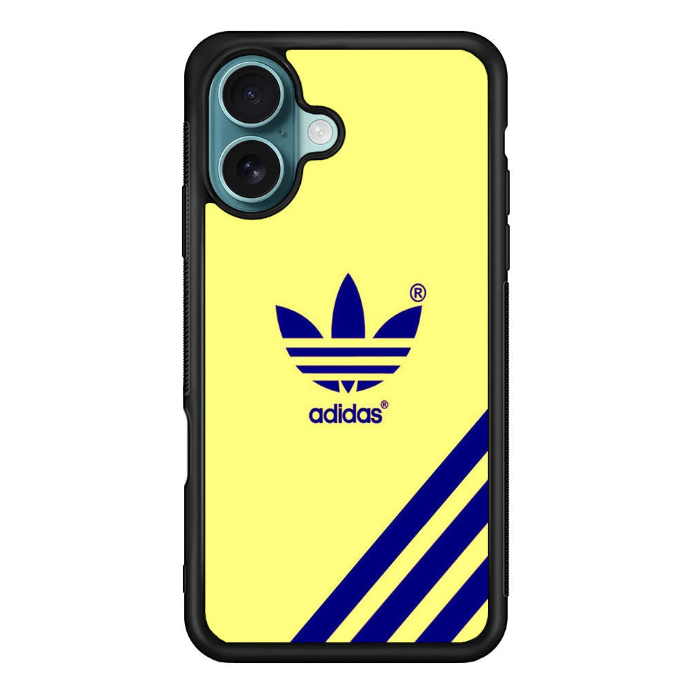 Adidas Yellow Dusk iPhone 16 Plus Case - Xtracase