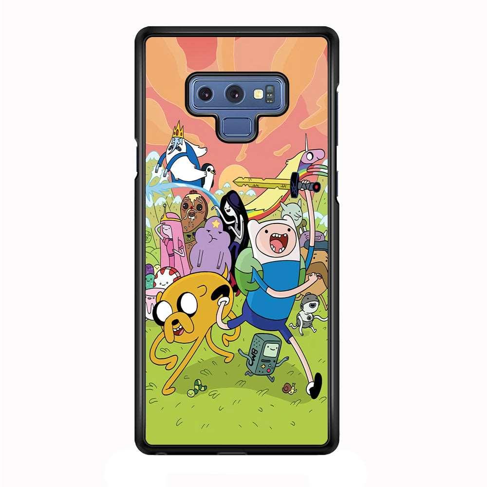 Adventure Time Character Samsung Galaxy Note 9 Case-Plastic / Full Wrap (3D Case)-Xtracase