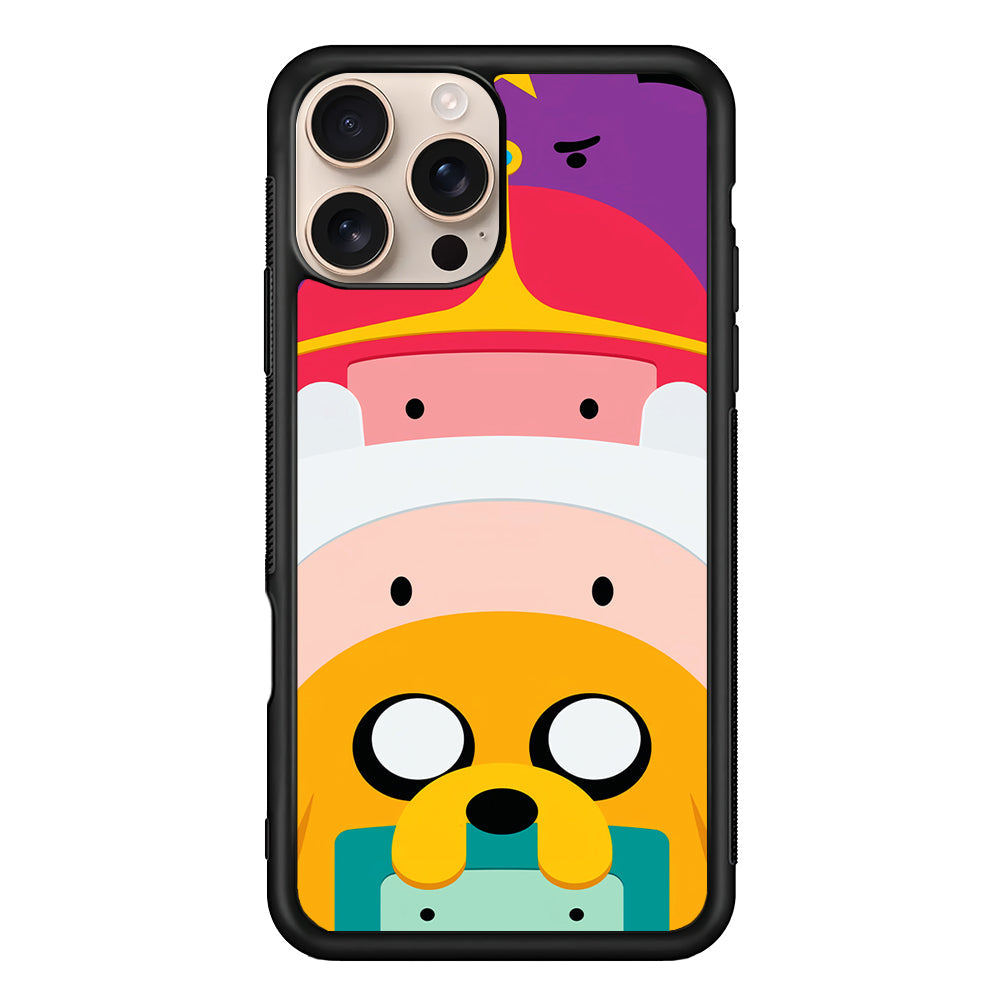 Adventure Time Family iPhone 16 Pro Max Case - iPhone 16 Pro Max
