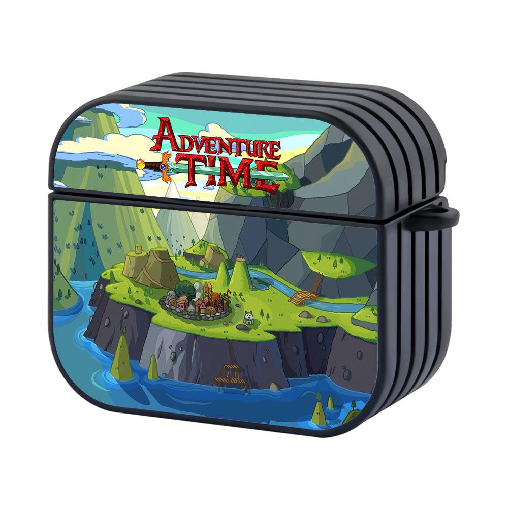 Adventure Time Land of The Legacy of Predecessors Hard Plastic Case Cover For Apple Airpods 3-Xtracase