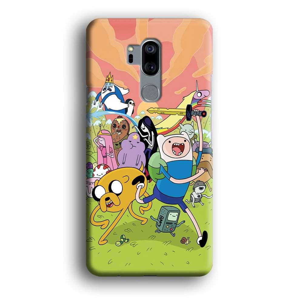 Adventure Time Character LG G7 ThinQ 3D Case-Xtracase