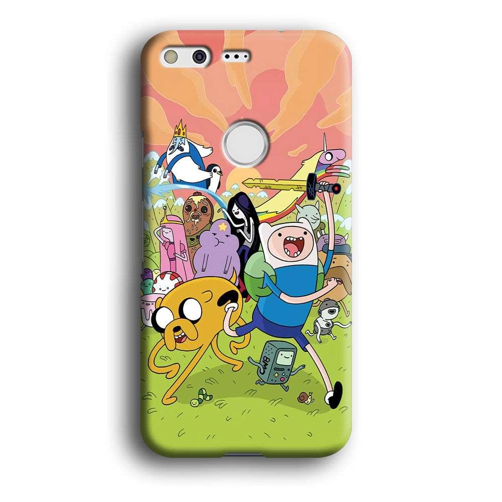 Adventure Time Character Google Pixel XL 3D Case-Xtracase