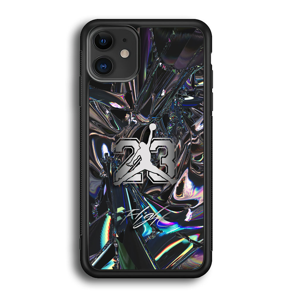 Air Jordan Abstract Mirror Backdrop iPhone 12 Case-Xtracase