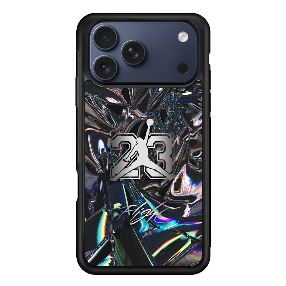 Air Jordan Abstract Mirror Backdrop iPhone 17 Pro Case - Xtracase