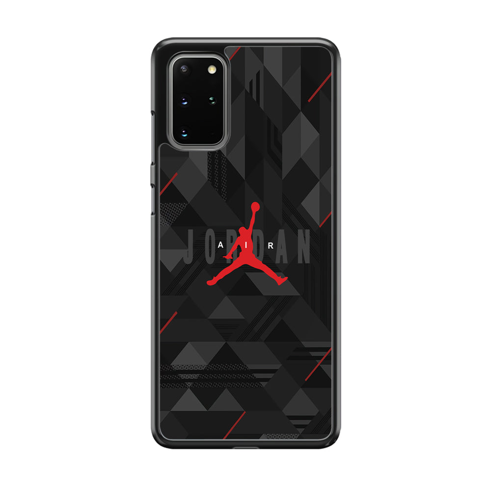 Air Jordan Black Shapes Samsung Galaxy S20 Plus Case-Xtracase