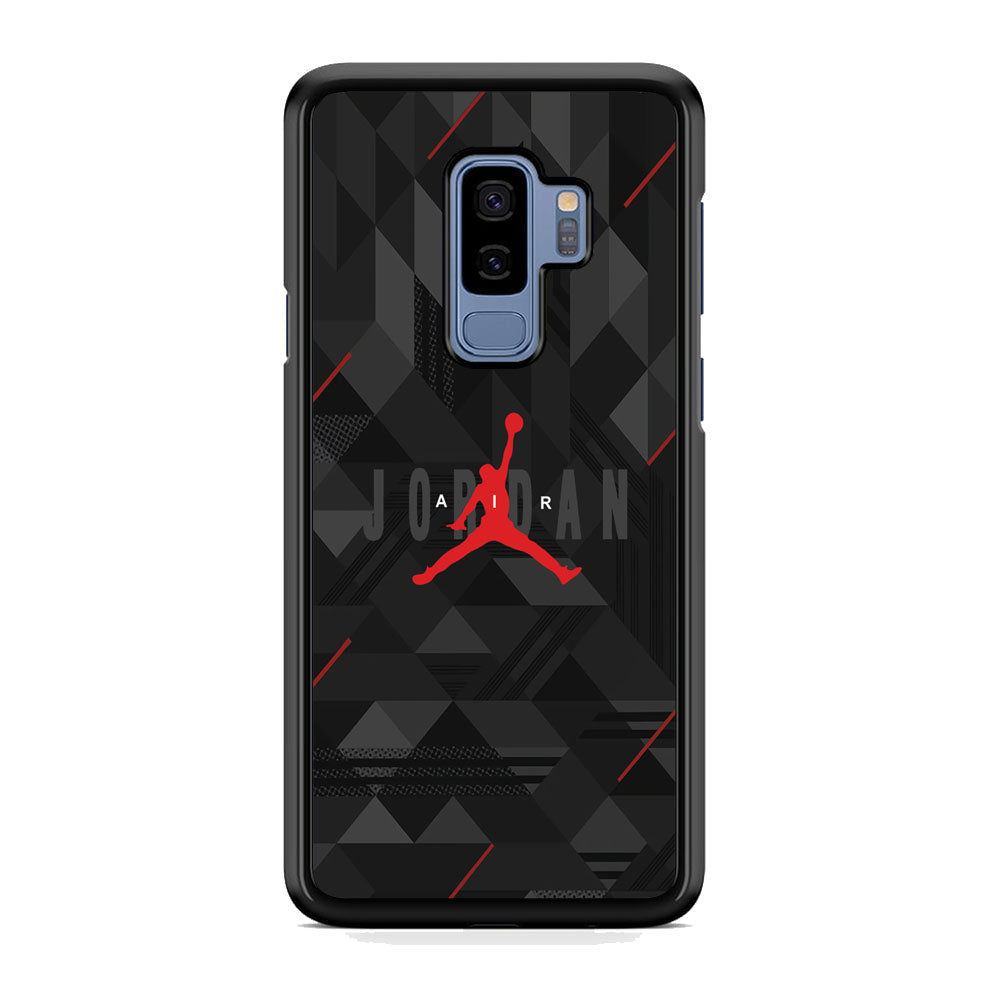 Air Jordan Black Shapes Samsung Galaxy S9 Plus Case-Xtracase