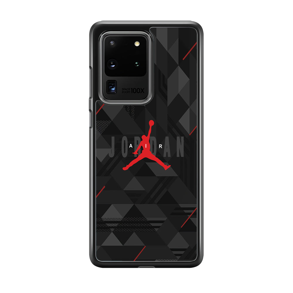 Air Jordan Black Shapes Samsung Galaxy S20 Ultra Case-Xtracase