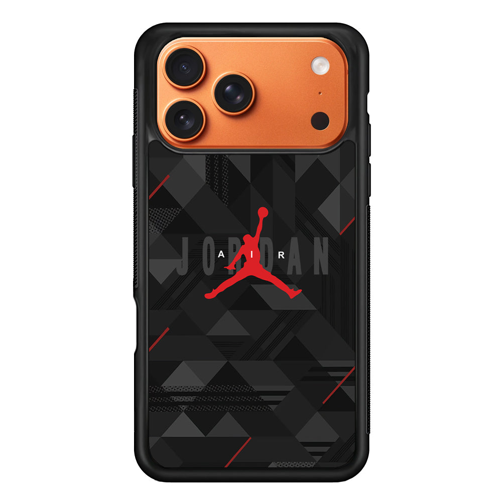Air Jordan Black Shapes iPhone 17 Pro Max Case