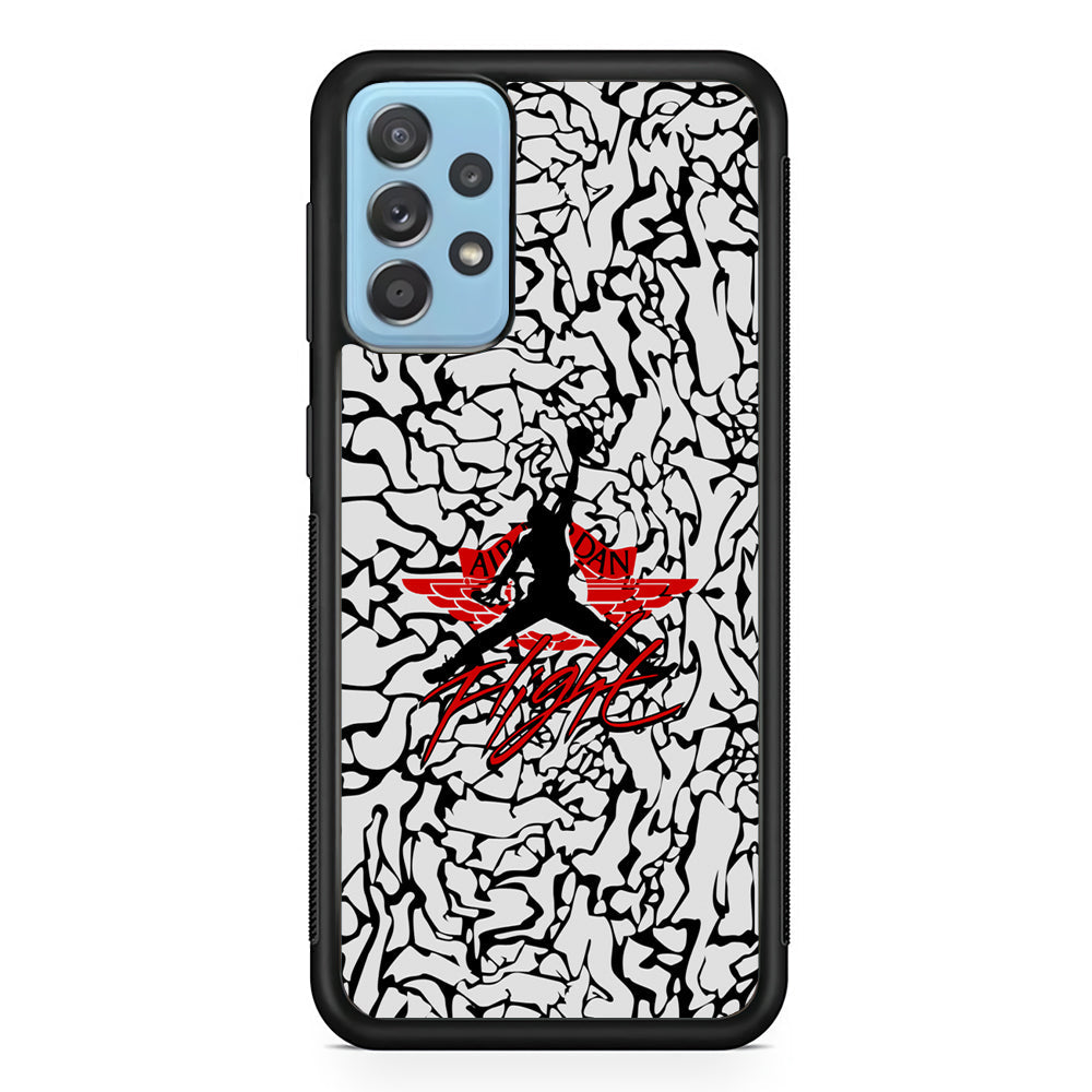 Air Jordan Endemic Patern Samsung Galaxy A72 Case-Xtracase