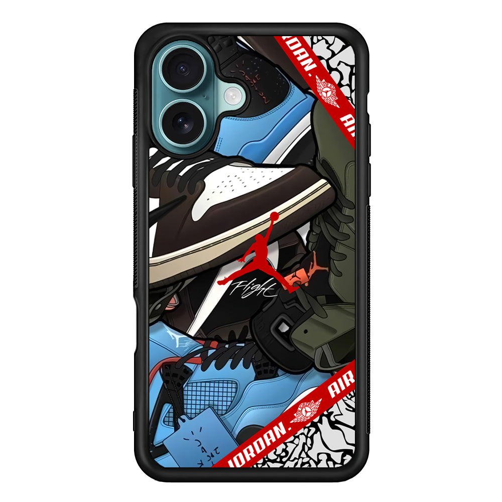 Air Jordan Flight Attention iPhone 16 Case - Xtracase