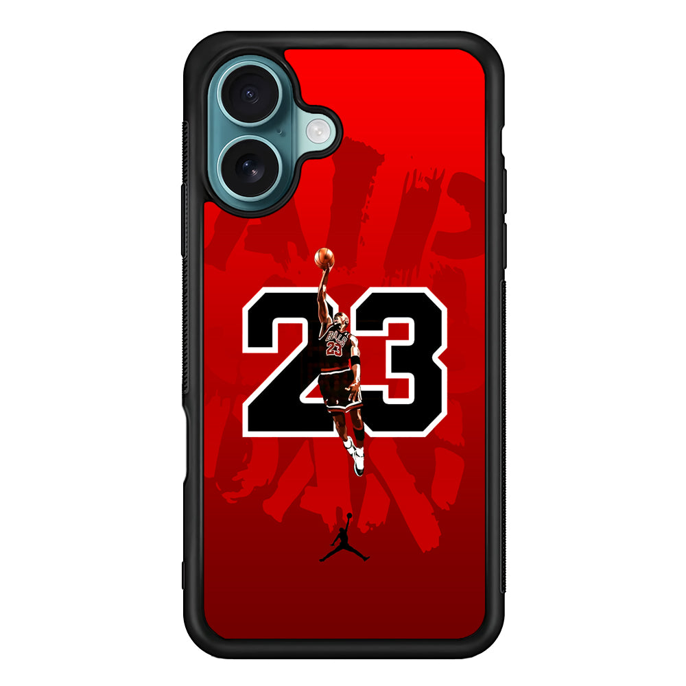 Air Jordan Fly Through The Opponent iPhone 16 Plus Case - Xtracase