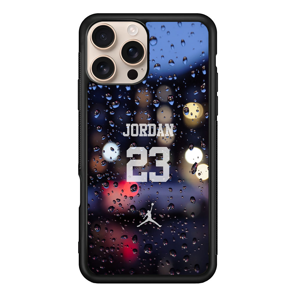 Air Jordan Glow from Rainy Night iPhone 16 Pro Max Case - Xtracase