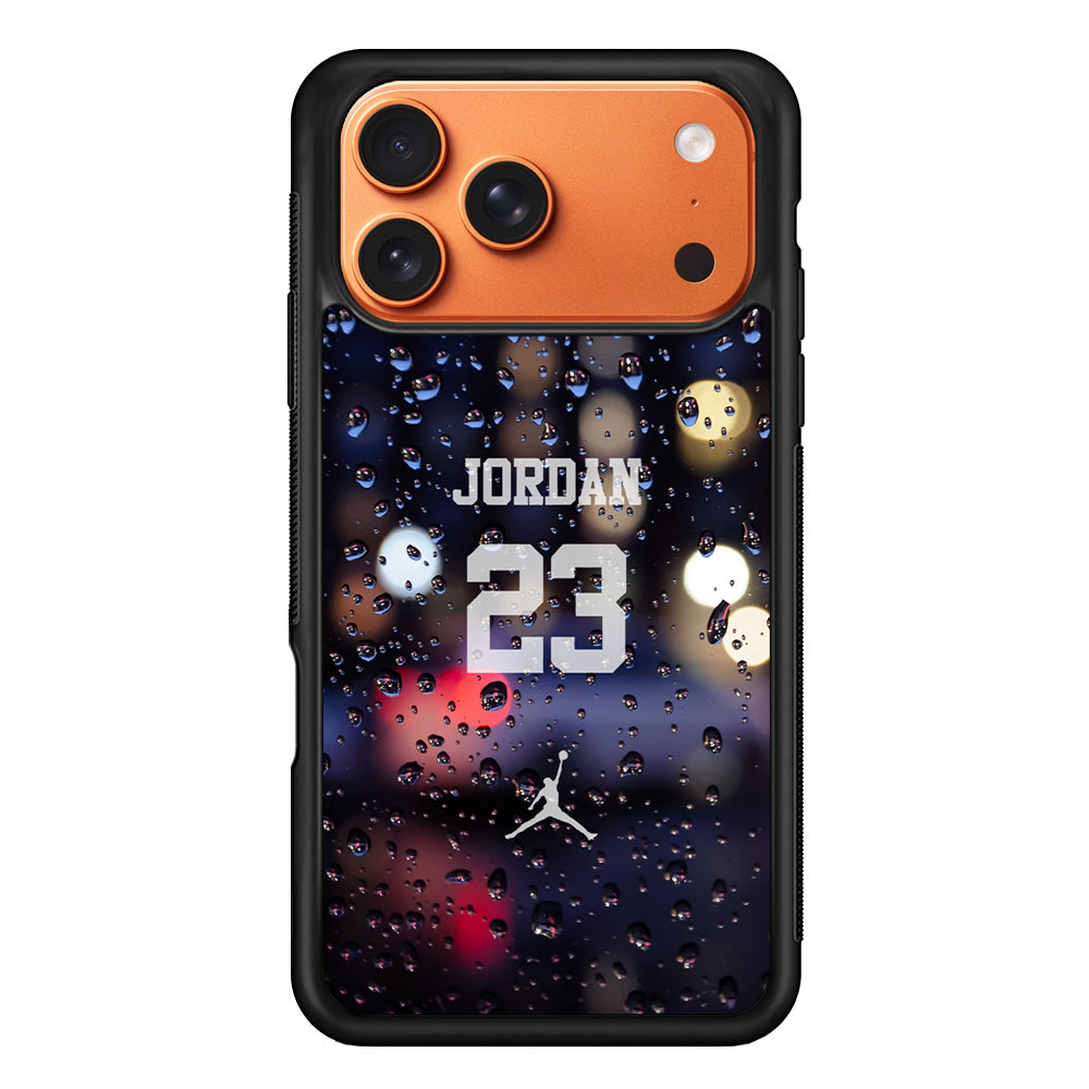 Air Jordan Glow from Rainy Night iPhone 17 Pro Max Case