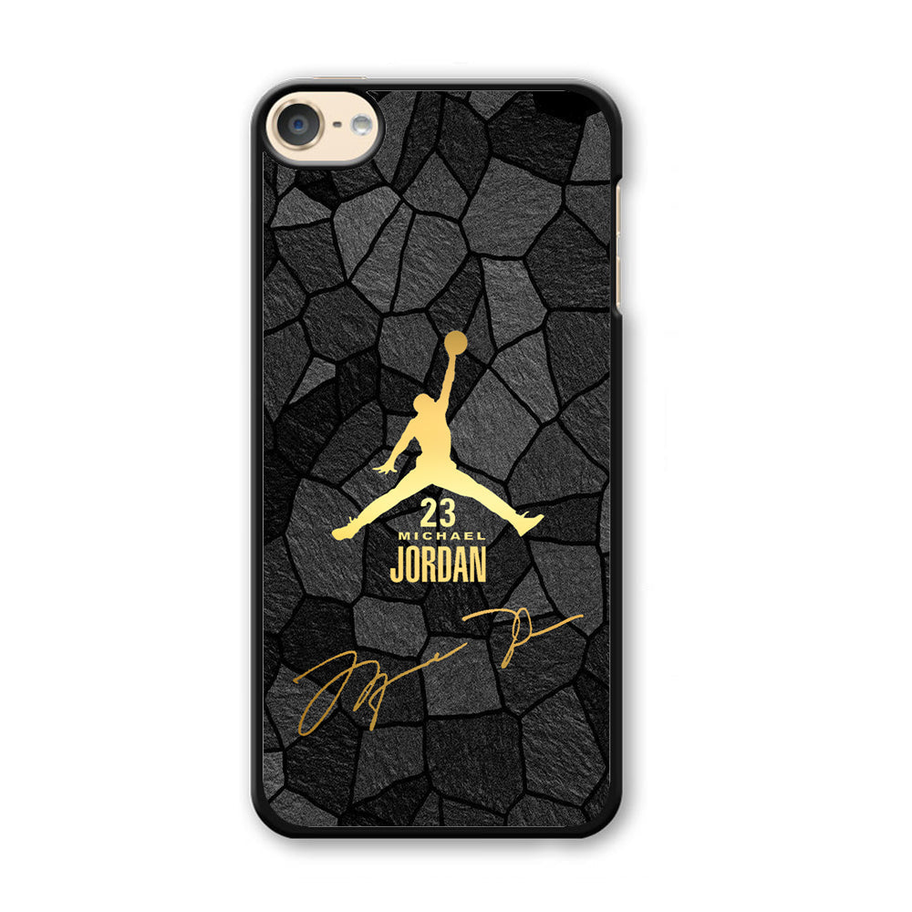 Air Jordan Golden Silhouette iPod Touch 6 Case-Xtracase