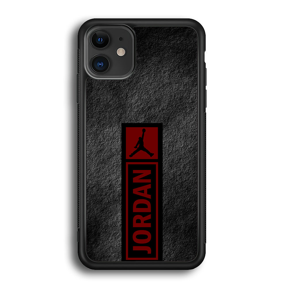 Air Jordan Grey Abstract iPhone 12 Case-Xtracase