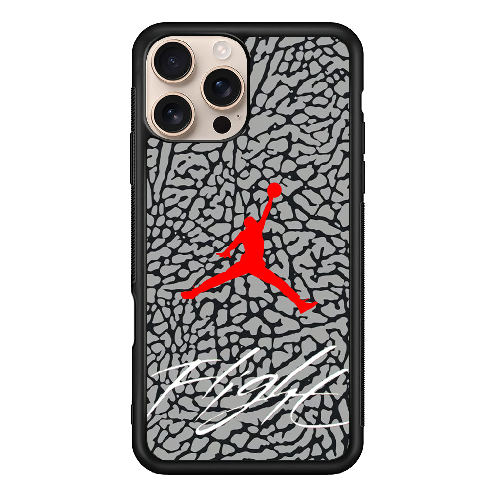 Air Jordan Hidden Patern iPhone 16 Pro Max Case - Xtracase