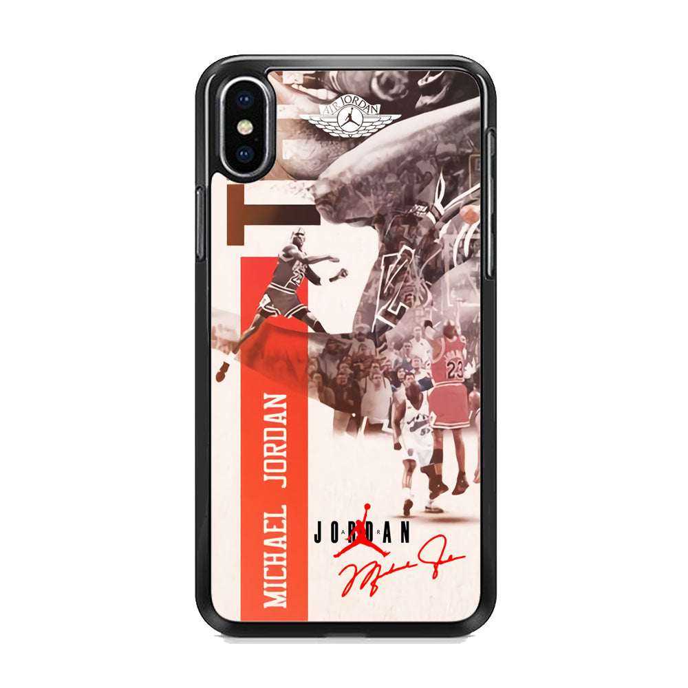 Air Jordan Legend's Journey iPhone X Case-Xtracase