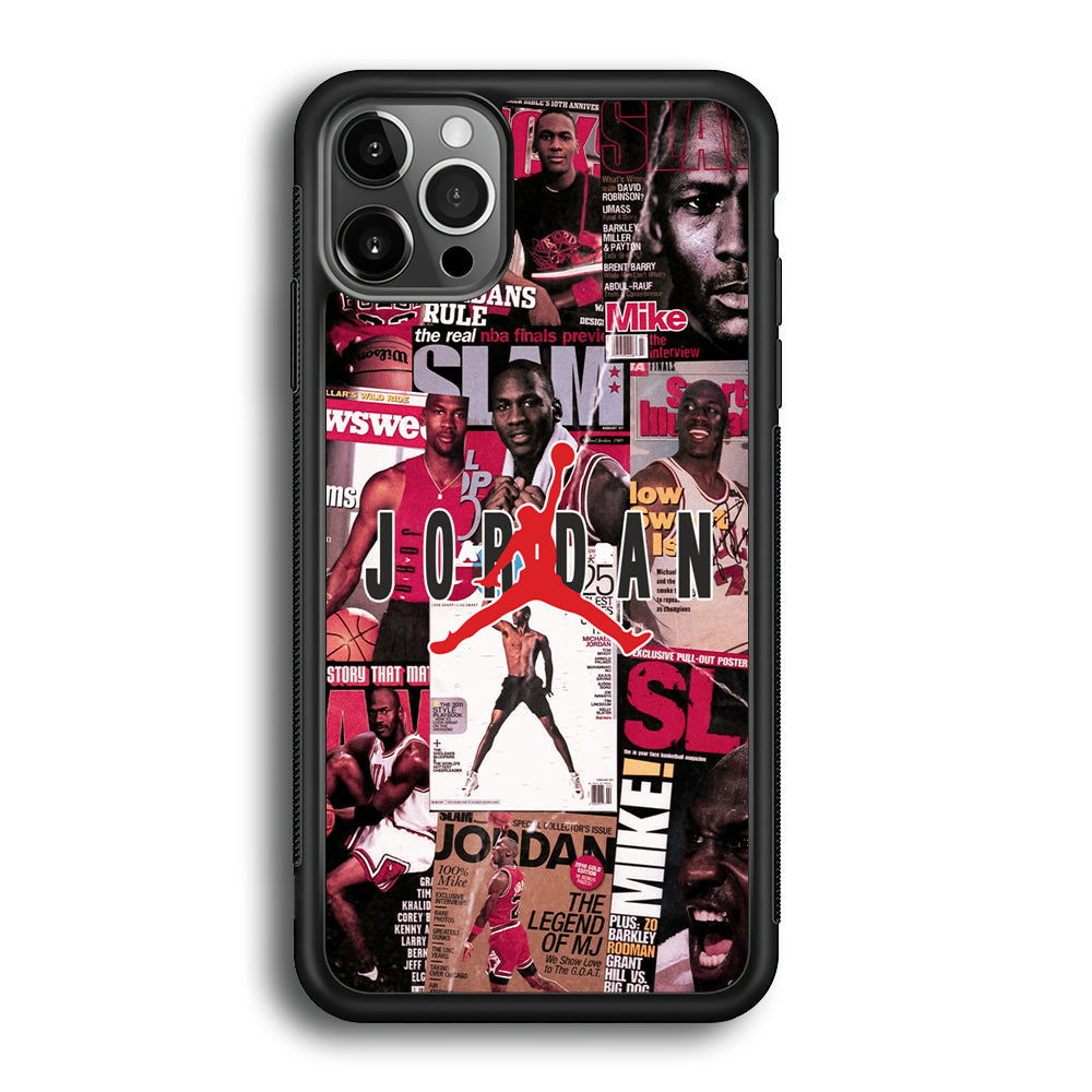 Air Jordan Magazine Collection iPhone 12 Pro Case-Xtracase