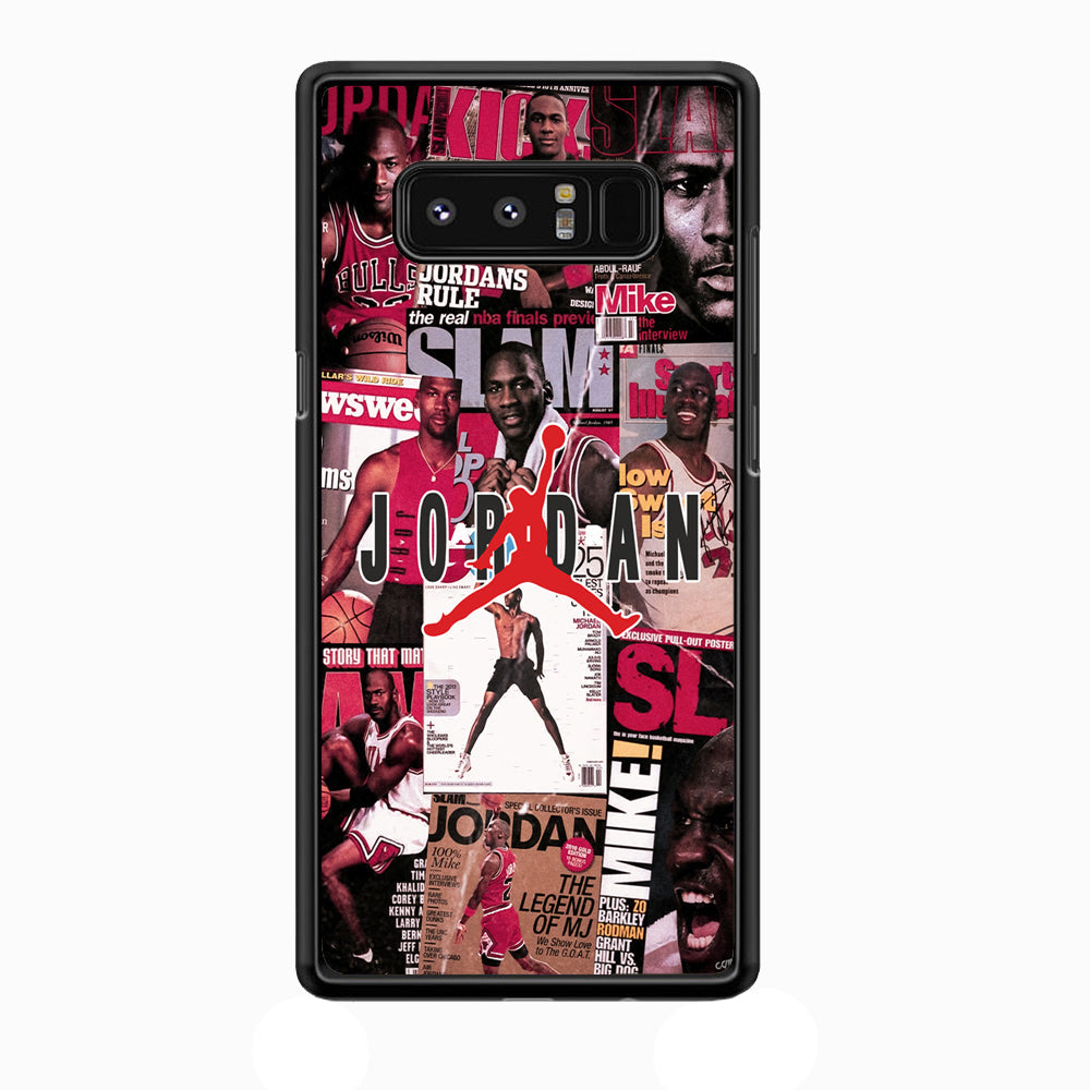 Air Jordan Magazine Collection Samsung Galaxy Note 8 Case-Xtracase