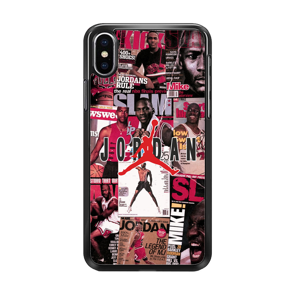 Air Jordan Magazine Collection iPhone Xs Max Case-Xtracase