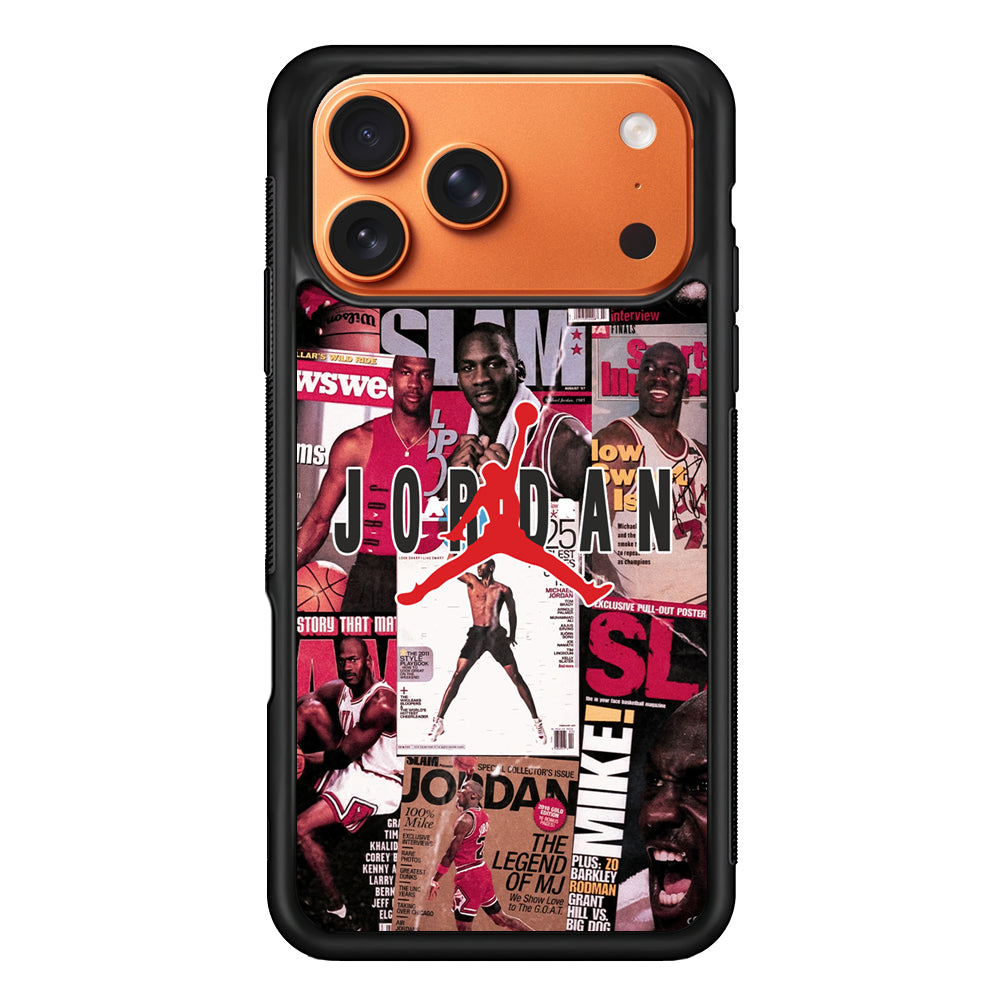 Air Jordan Magazine Collection iPhone 17 Pro Max Case