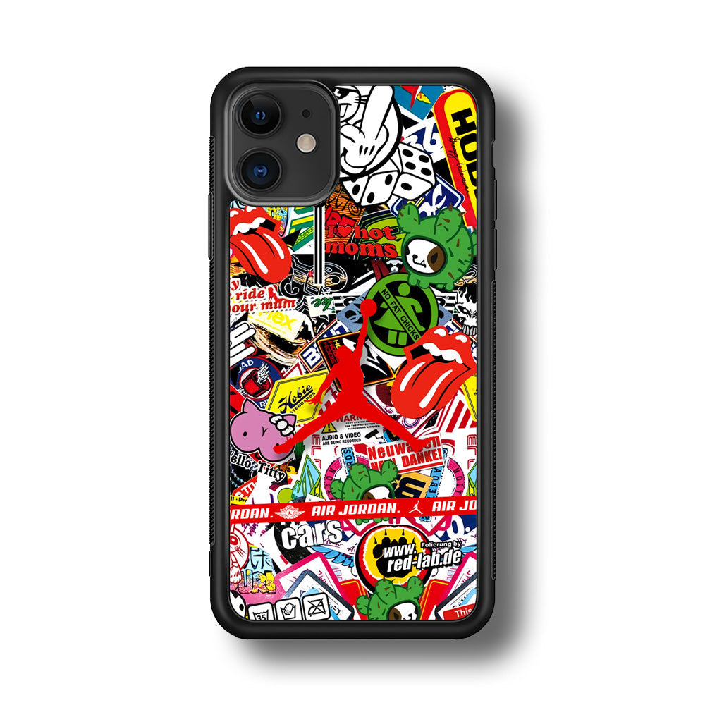 Air Jordan Mix Squad iPhone 11 Case-Xtracase