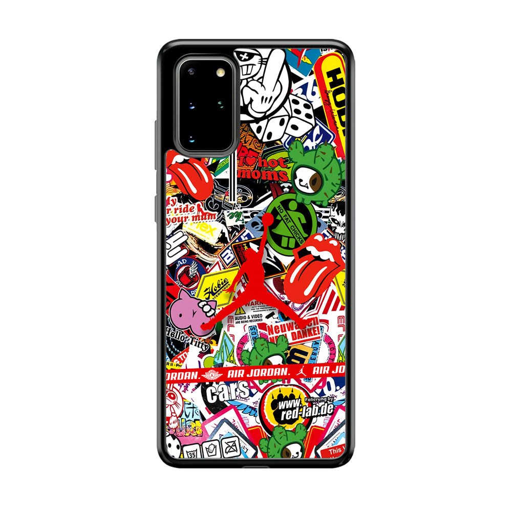 Air Jordan Mix Squad Samsung Galaxy S20 Plus Case-Xtracase