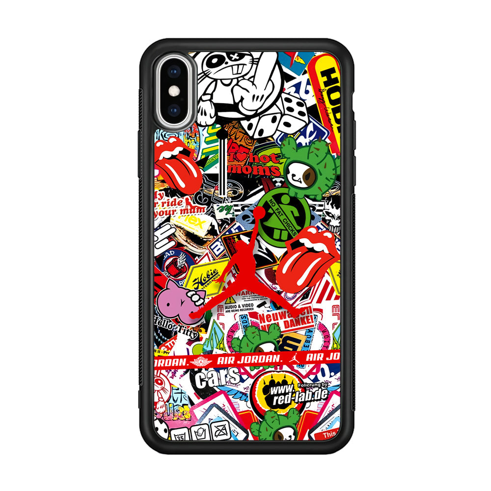 Air Jordan Mix Squad iPhone Xs Case-Xtracase