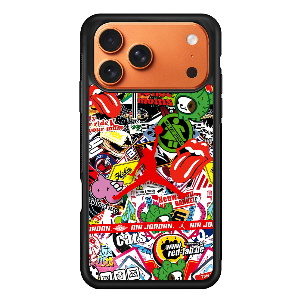 Air Jordan Mix Squad iPhone 17 Pro Max Case