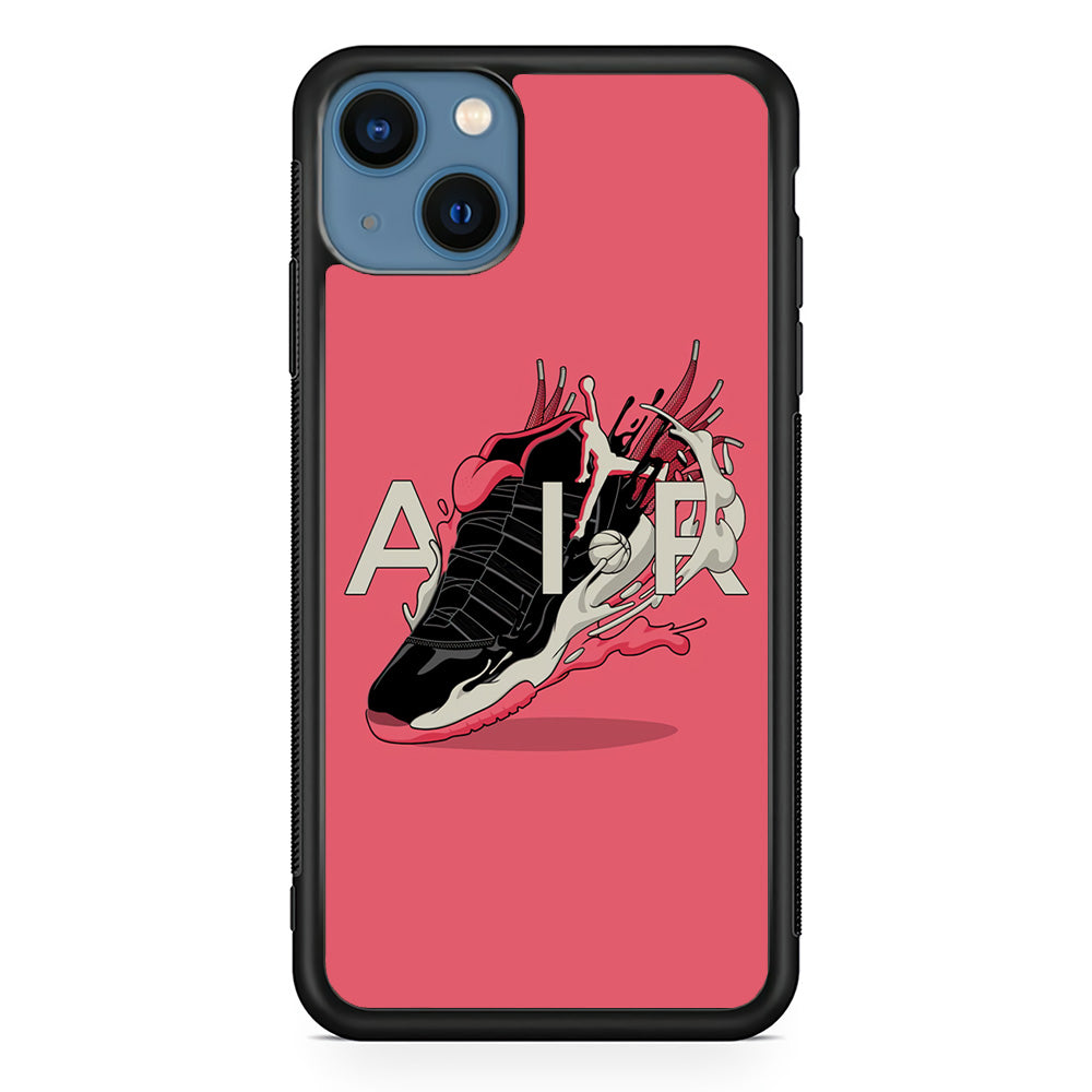 Air Jordan Paint Of Shoes Art iPhone 14 Plus Case-Xtracase