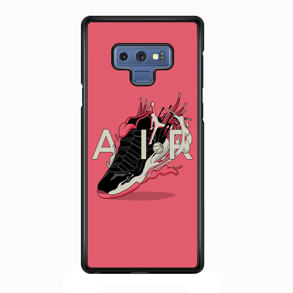 Air Jordan Paint Of Shoes Art Samsung Galaxy Note 9 Case-Xtracase