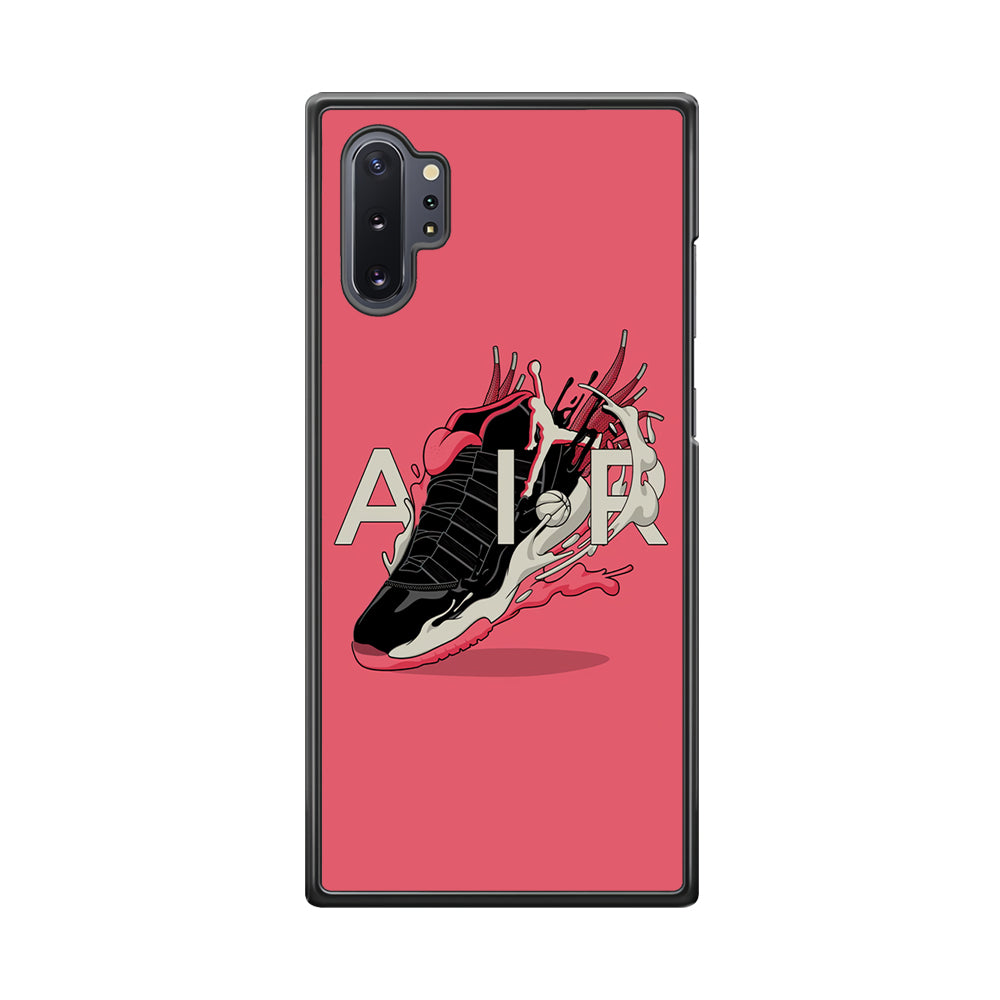 Air Jordan Paint Of Shoes Art Samsung Galaxy Note 10 Plus Case-Xtracase