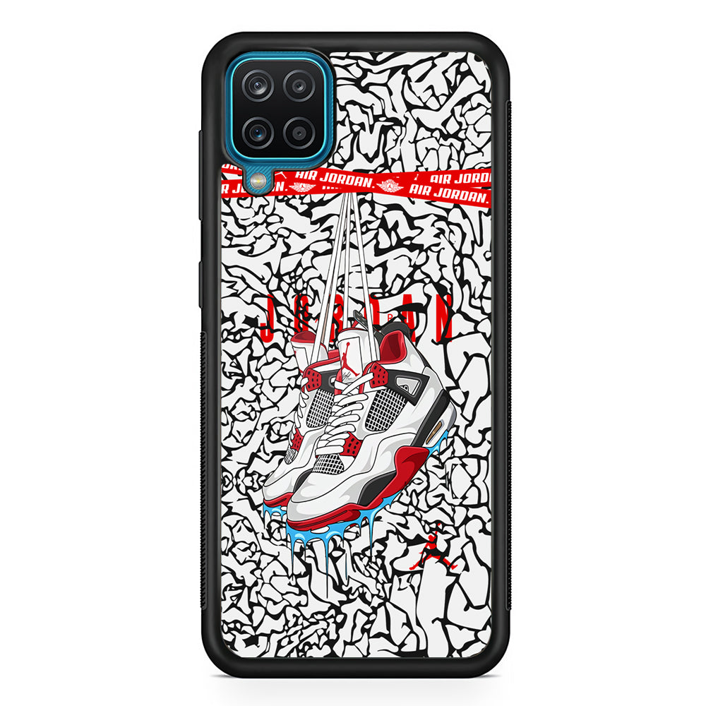 Air Jordan Passing The Challenge Samsung Galaxy A12 Case-Xtracase
