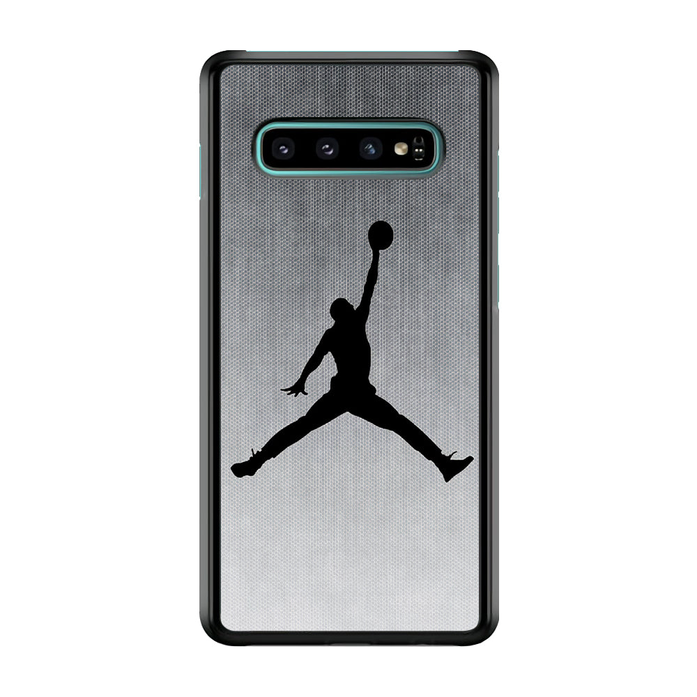 Air Jordan Pattern Logo Of Pattern Samsung Galaxy S10 Plus Case-Xtracase