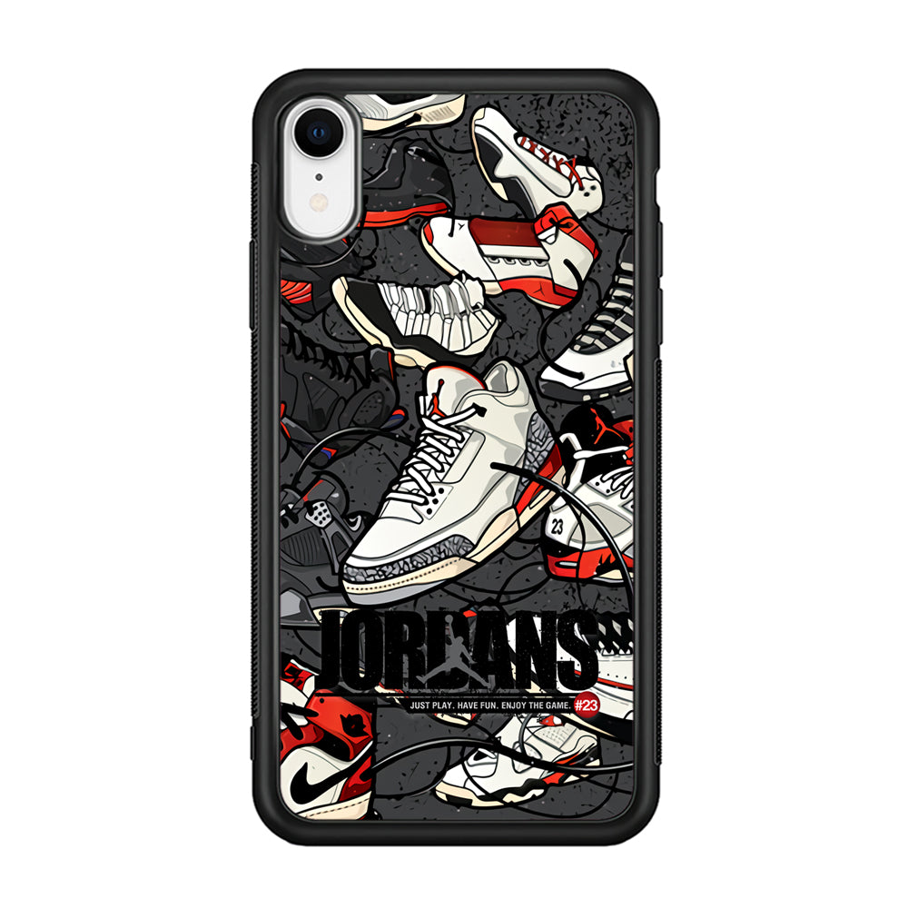 Air Jordan Play and Enjoy The Game iPhone XR Case-Xtracase