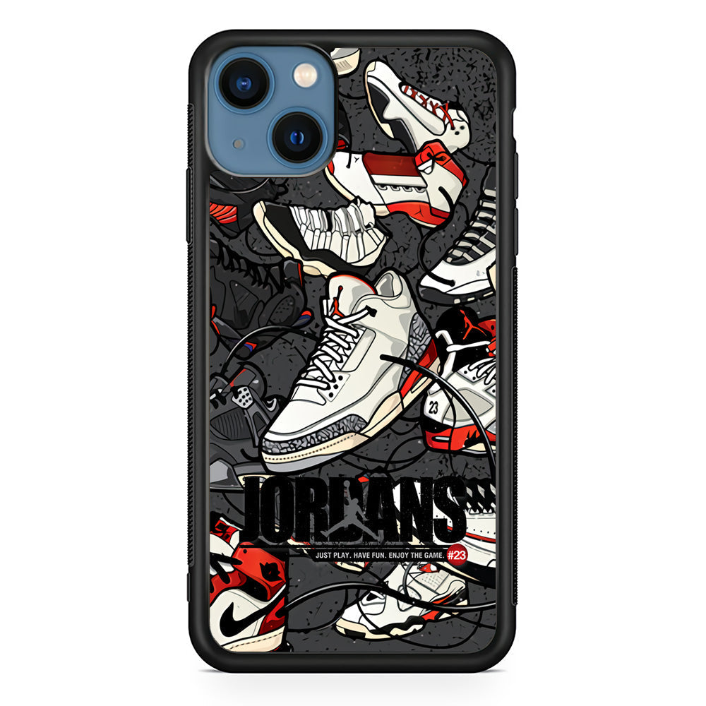 Air Jordan Play and Enjoy The Game iPhone 15 Plus Case-Xtracase