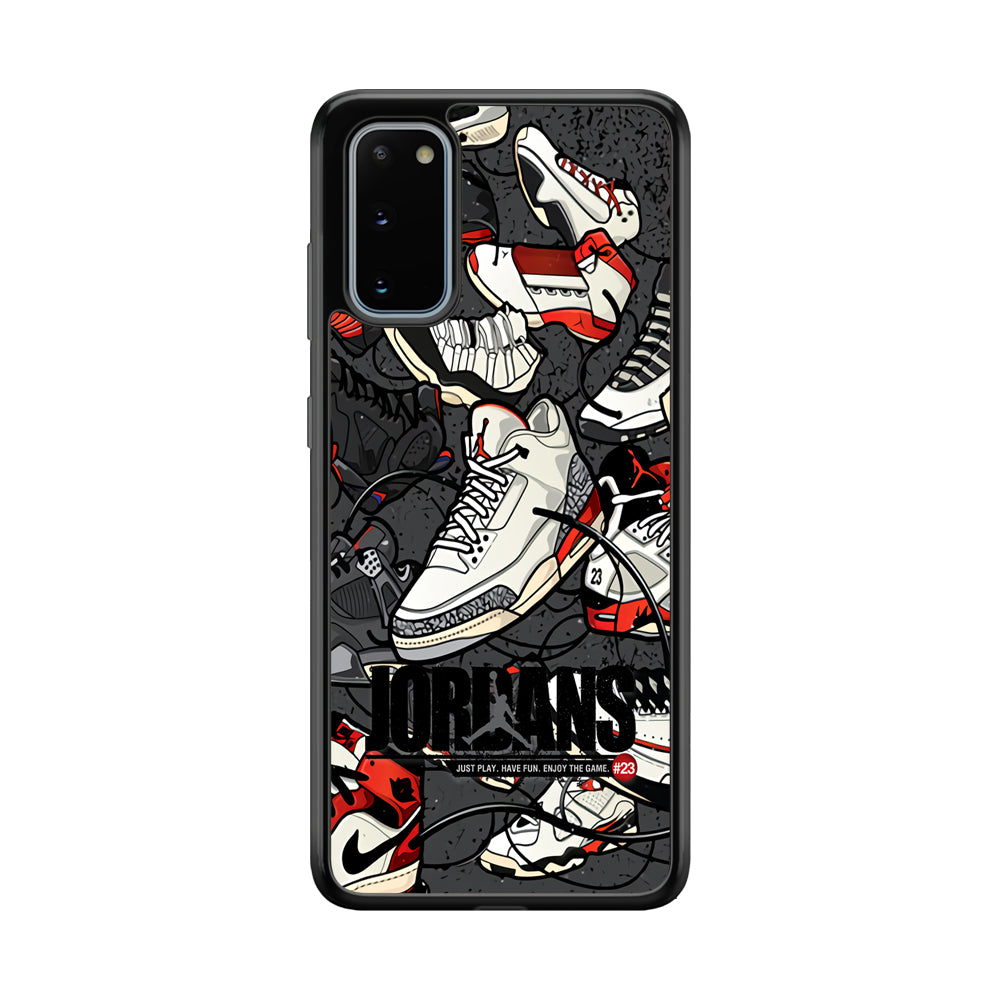 Air Jordan Play and Enjoy The Game Samsung Galaxy S20 Case-Xtracase