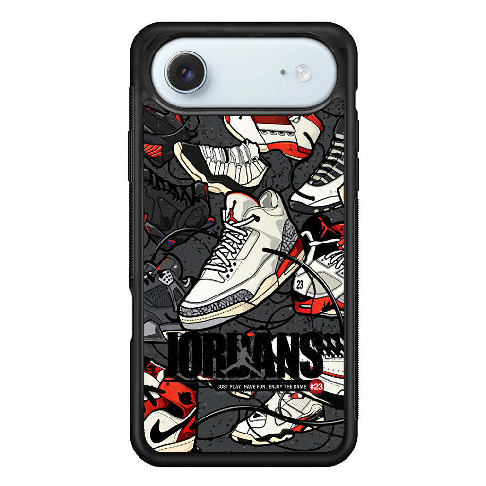 Air Jordan Play and Enjoy The Game iPhone 17 Air Case - Xtracase