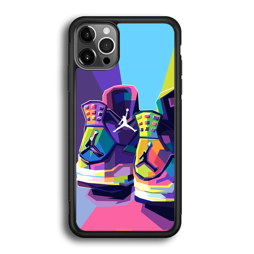 Air Jordan Pop Art Touch iPhone 12 Pro Max Case-Xtracase