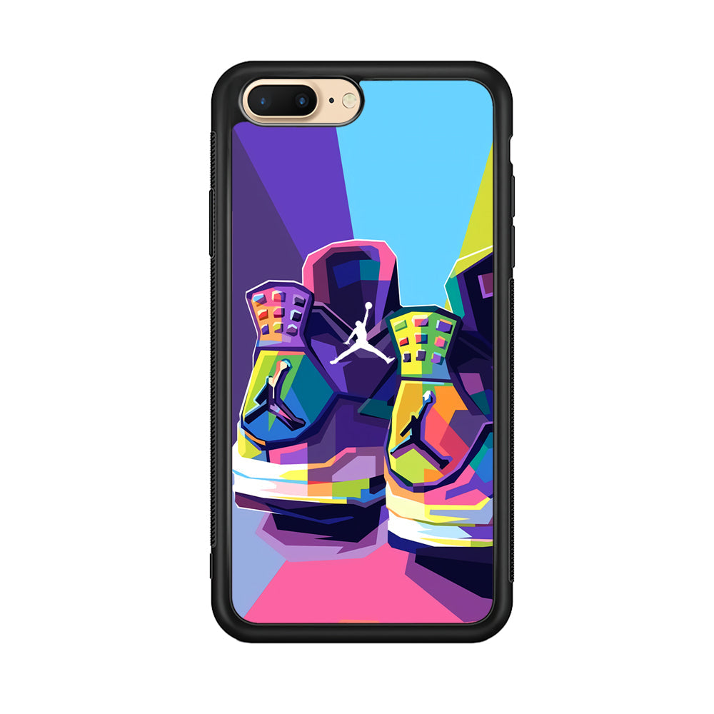 Air Jordan Pop Art Touch iPhone 8 Plus Case-Xtracase