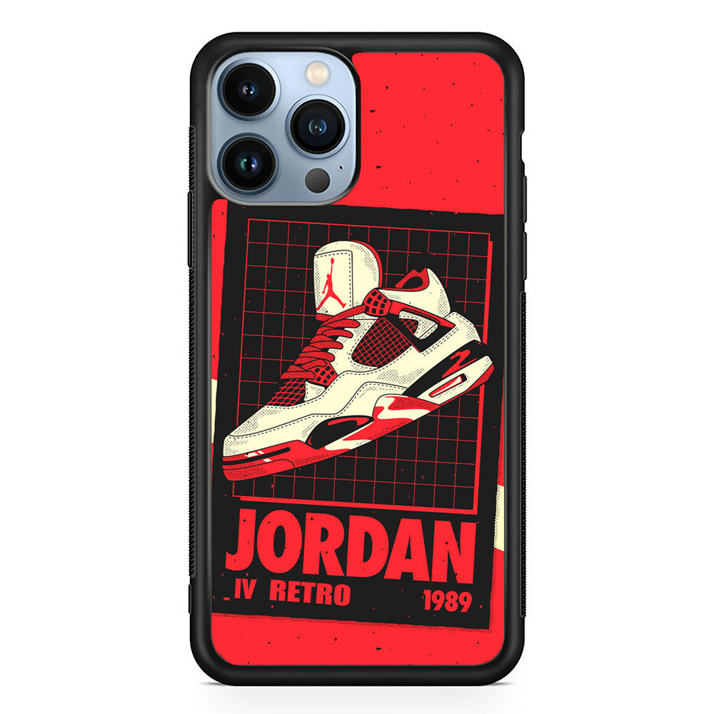 Air Jordan Poster from The Past iPhone 14 Pro Case-Xtracase
