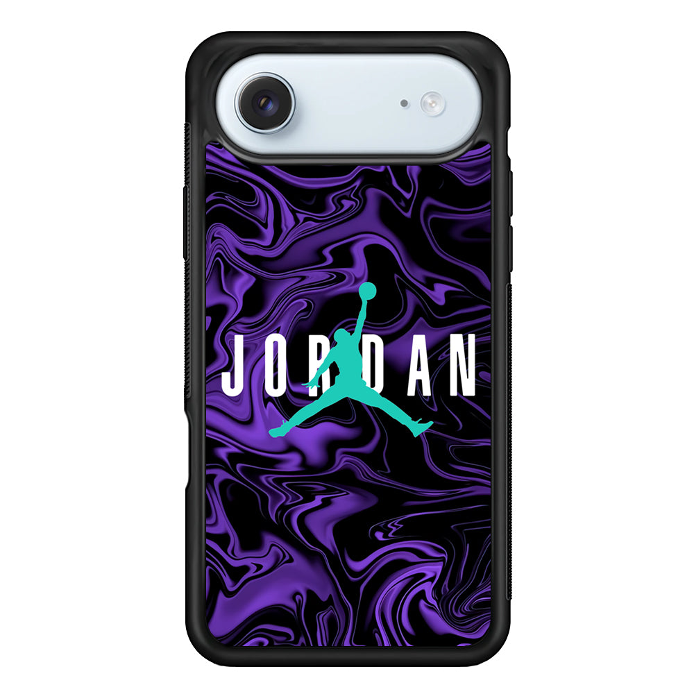 Air Jordan Purple Abstract iPhone 17 Air Case - Xtracase