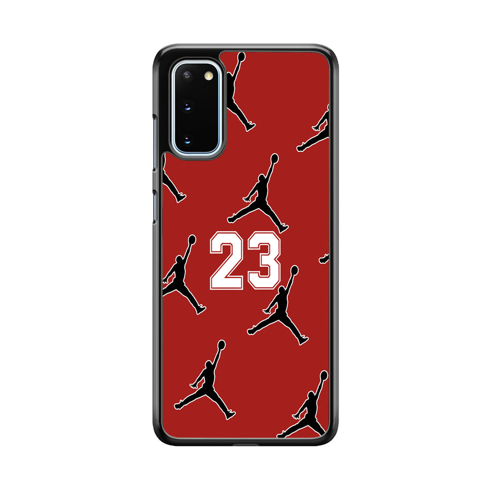 Air Jordan Red Scarlet Samsung Galaxy S20 Case-Xtracase