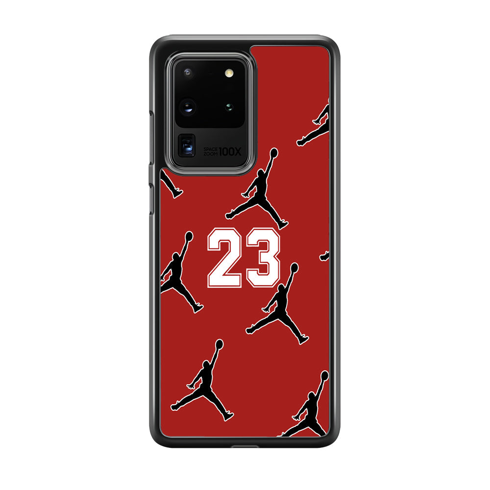 Air Jordan Red Scarlet Samsung Galaxy S20 Ultra Case-Xtracase