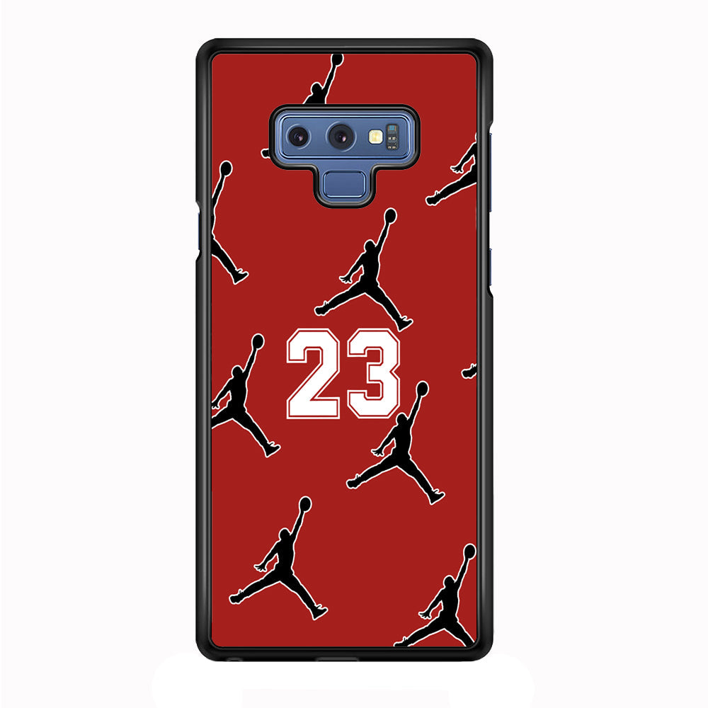 Air Jordan Red Scarlet Samsung Galaxy Note 9 Case-Xtracase