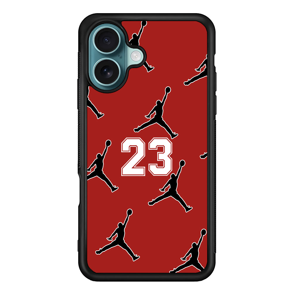 Air Jordan Red Scarlet iPhone 16 Case - Xtracase
