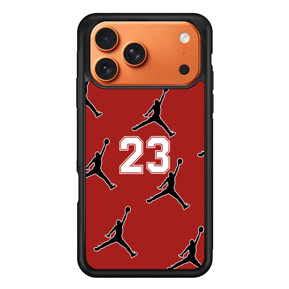 Air Jordan Red Scarlet iPhone 17 Pro Max Case