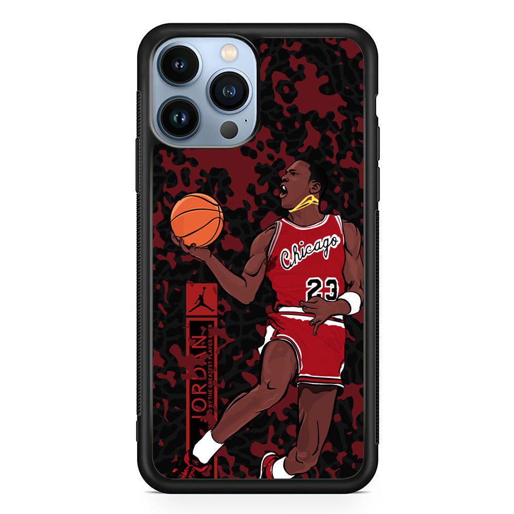 Air Jordan Return on Victorious iPhone 15 Pro Case-Xtracase