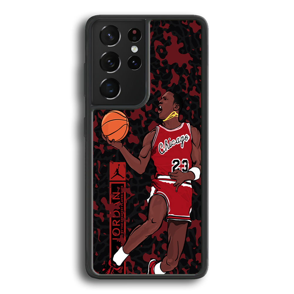 Air Jordan Return on Victorious Samsung Galaxy S25 Ultra Case-Xtracase