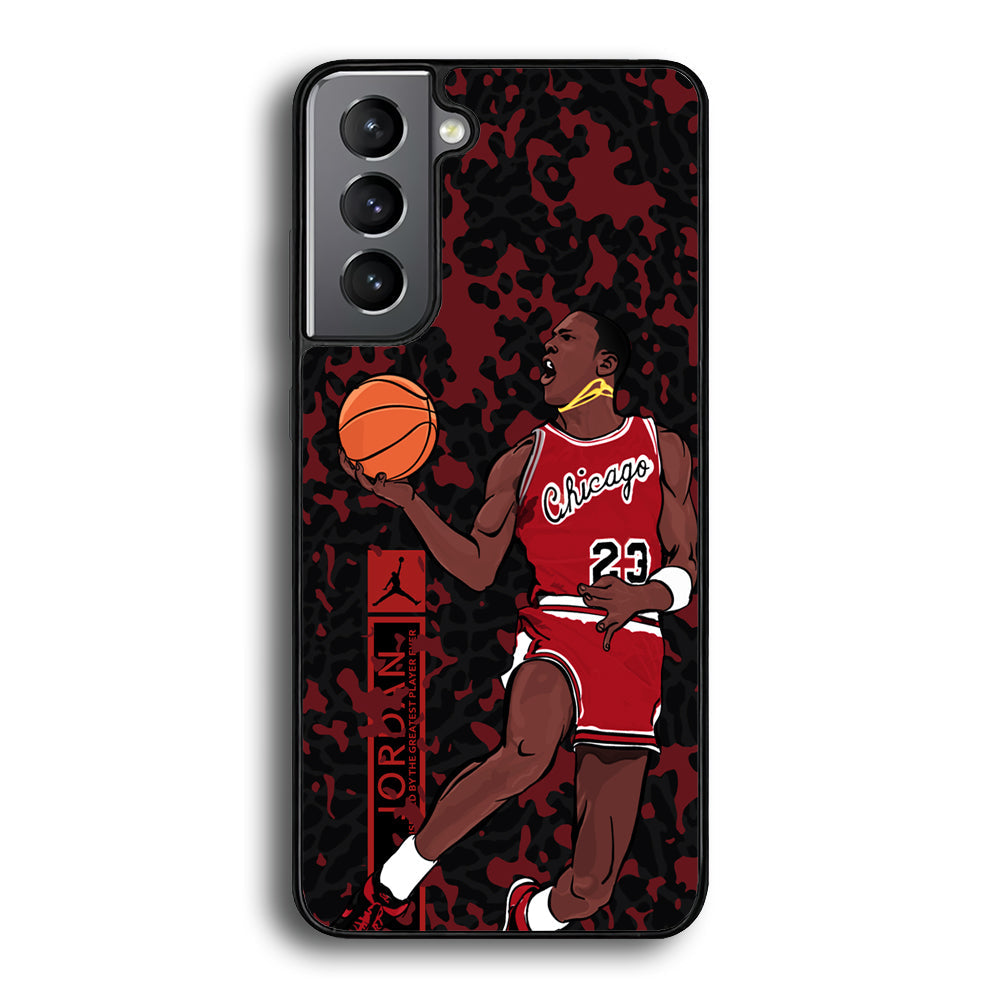 Air Jordan Return on Victorious Samsung Galaxy S21 Plus Case-Xtracase